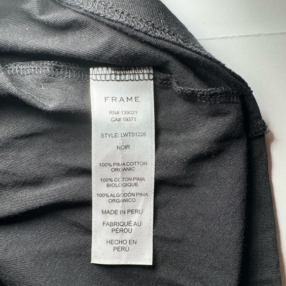Frame razerback tee size S - Picture 3 of 3